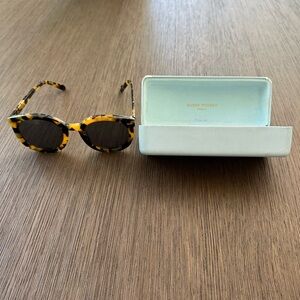 Karen Walker Yellow and Black Sunglasses